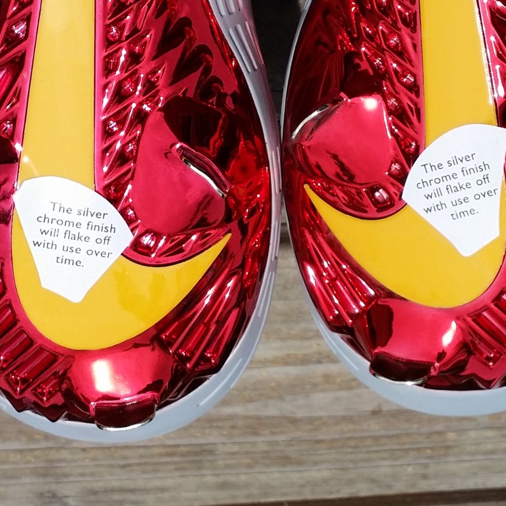 New Men Nike Alpha Huarache Elite 2 USC Trojans Baseball Cleats - Picture 7 of 7